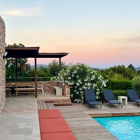 Terra Vecchia -12 Personnes, Piscine Chauffee, Vue Degagee * Porto-Vecchio (Corsica)